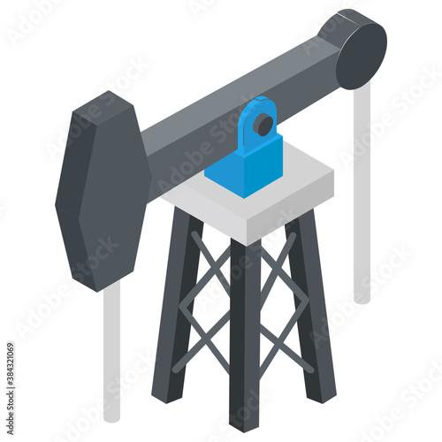 
Oil pumpjack is used to lift oil out of the oil well

