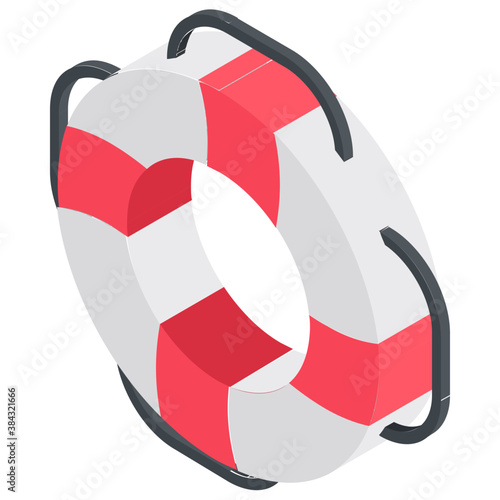 
A life saver tube depicting lifebuoy 
