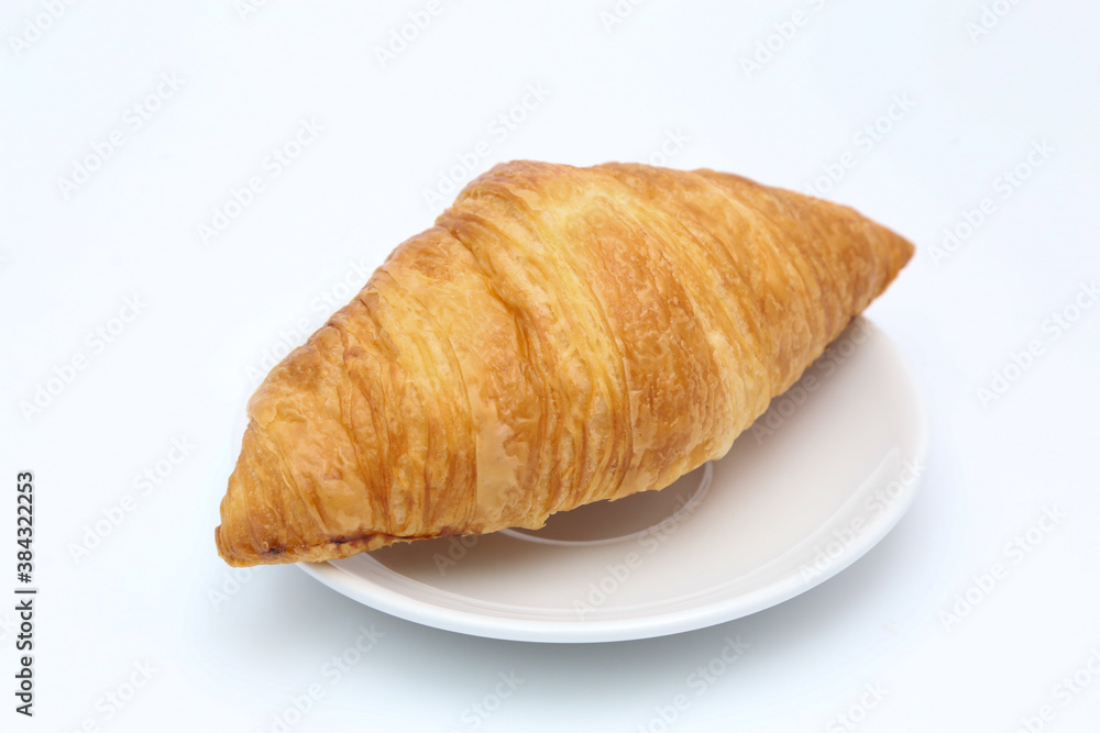 Fresh Croissant isolated on white background Fresh Croissant isolated on white background