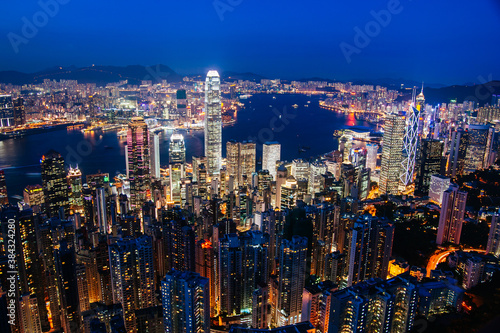 Hong Kong Skyline at Dusk © FiledIMAGE