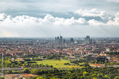 Milano skyline città