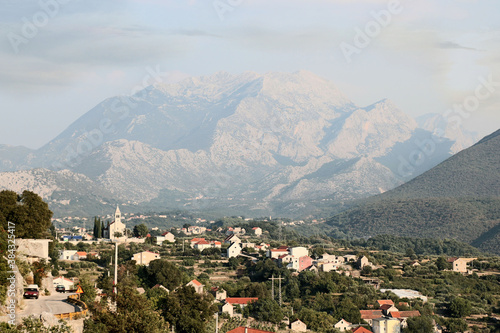 Biokovo mountains inland near Baska Voda and Brela, Croatia