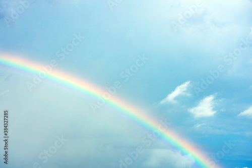 The rainbow after the rain