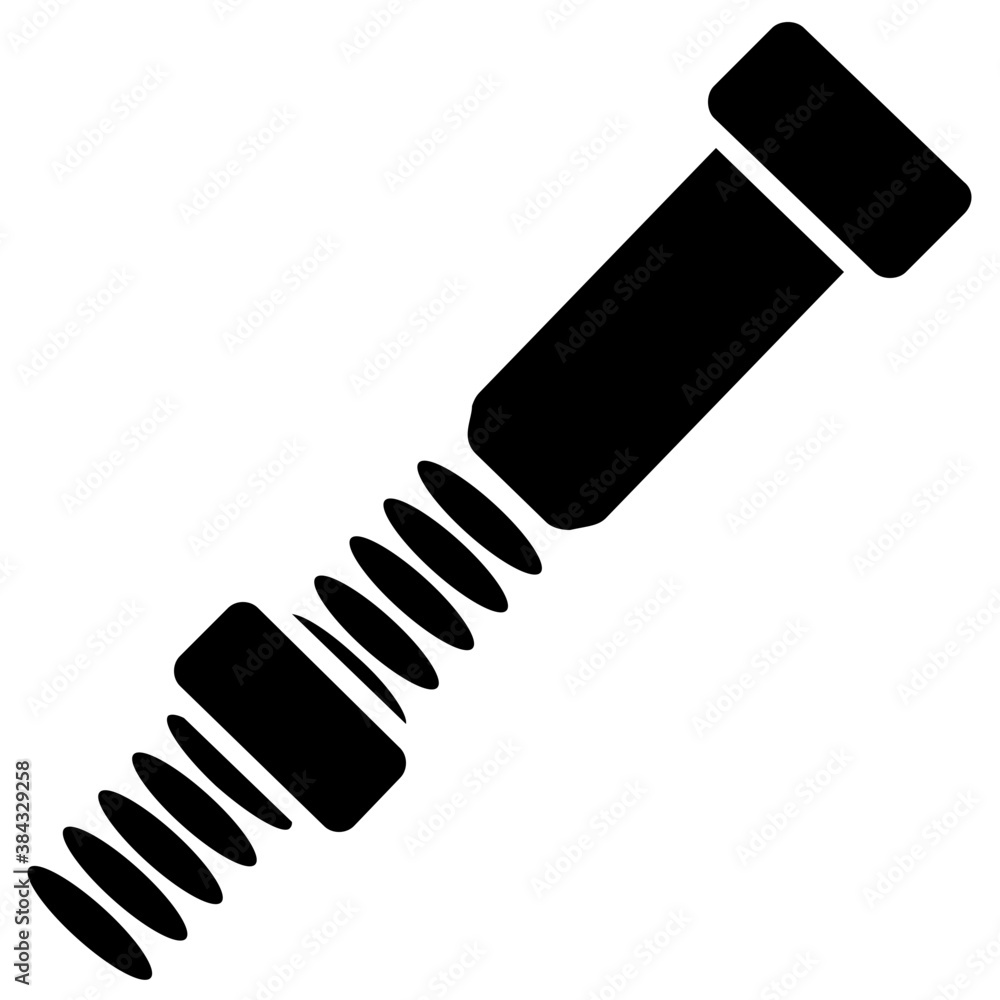 Flat icon design of screw
Flat icon design of screw