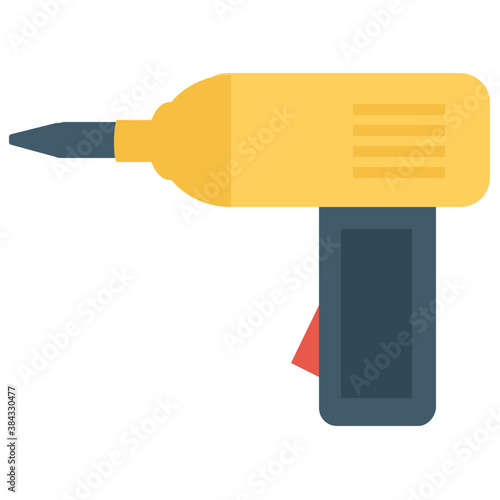 
Machine having heavy needle depicting drill machine 
