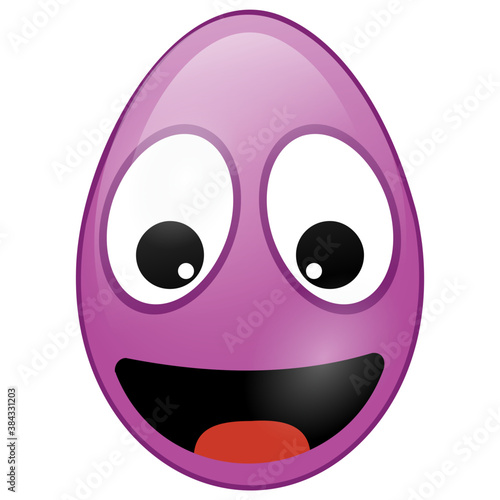 
A decorative egg for easter 
