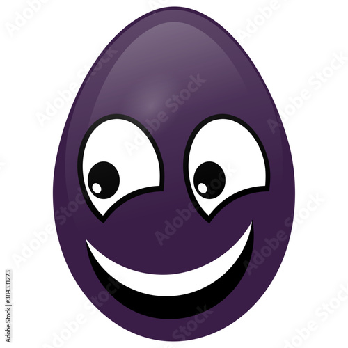 
A decorative egg for easter 
