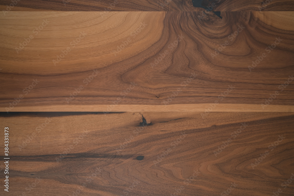 Texture of black walnut wood with some sapwood Texture of black walnut wood with some sapwood
