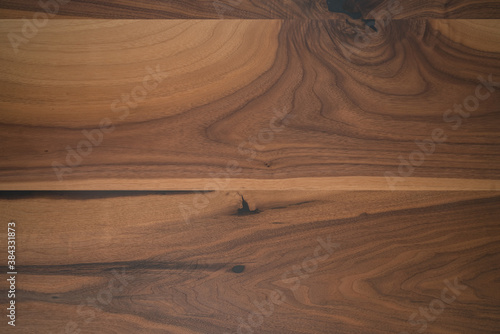 Texture of black walnut wood with some sapwood