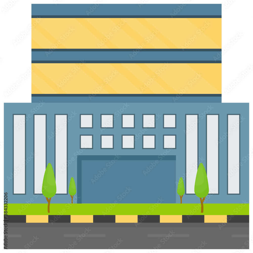 Architectural design of corporate office
Architectural design of corporate office