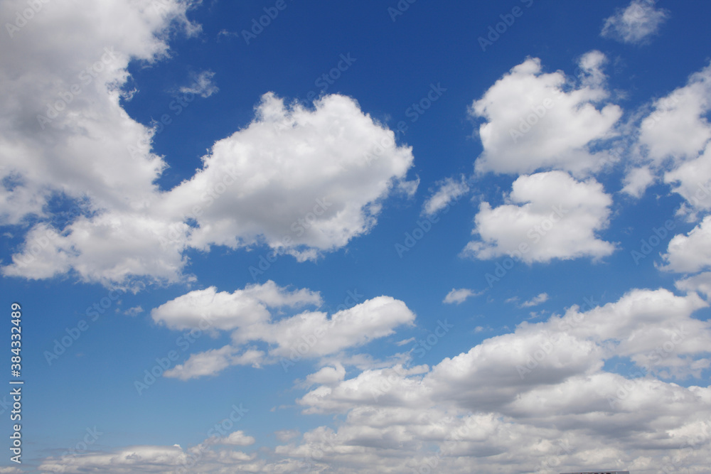 Obraz premium 青空と雲