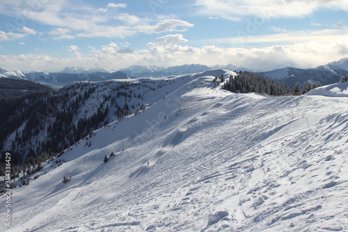 Winterlandschaft Saalbach-Hinterglemm Ski © Strippenzieher