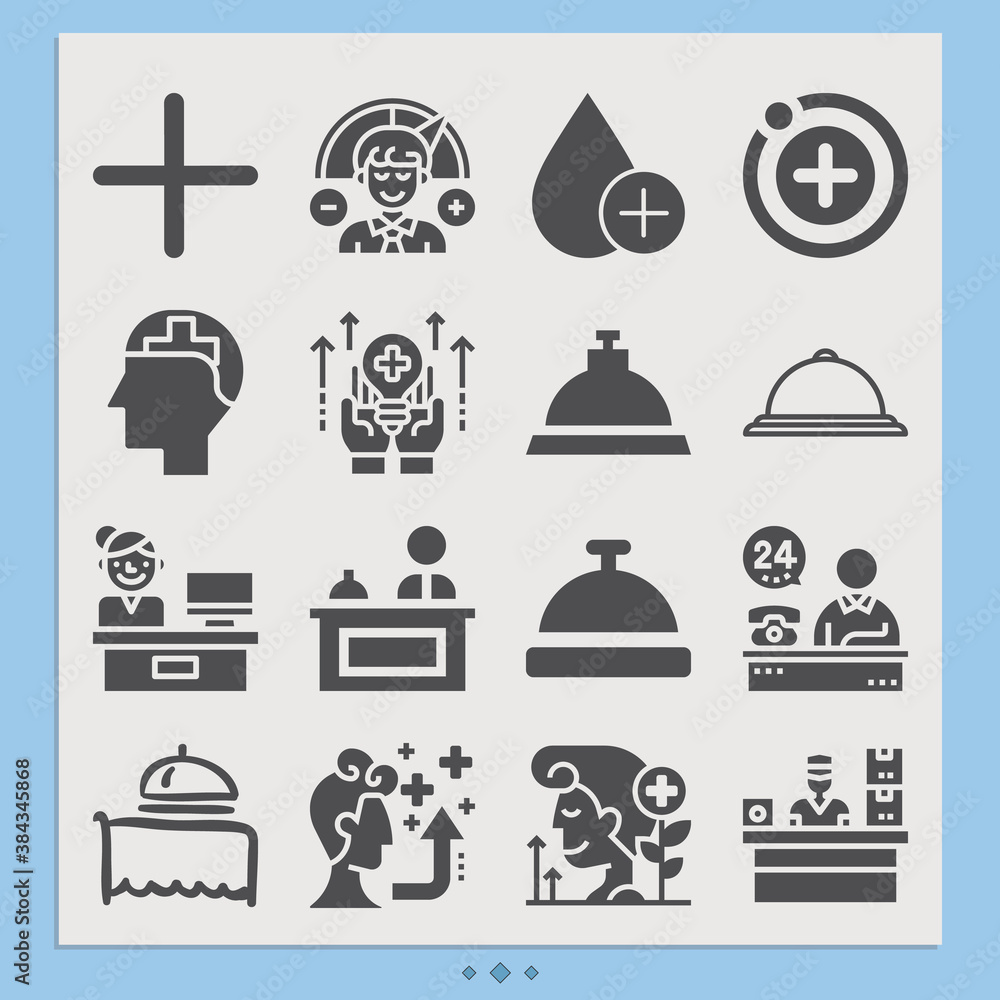 Simple set of critics related filled icons. Simple set of critics related filled icons.