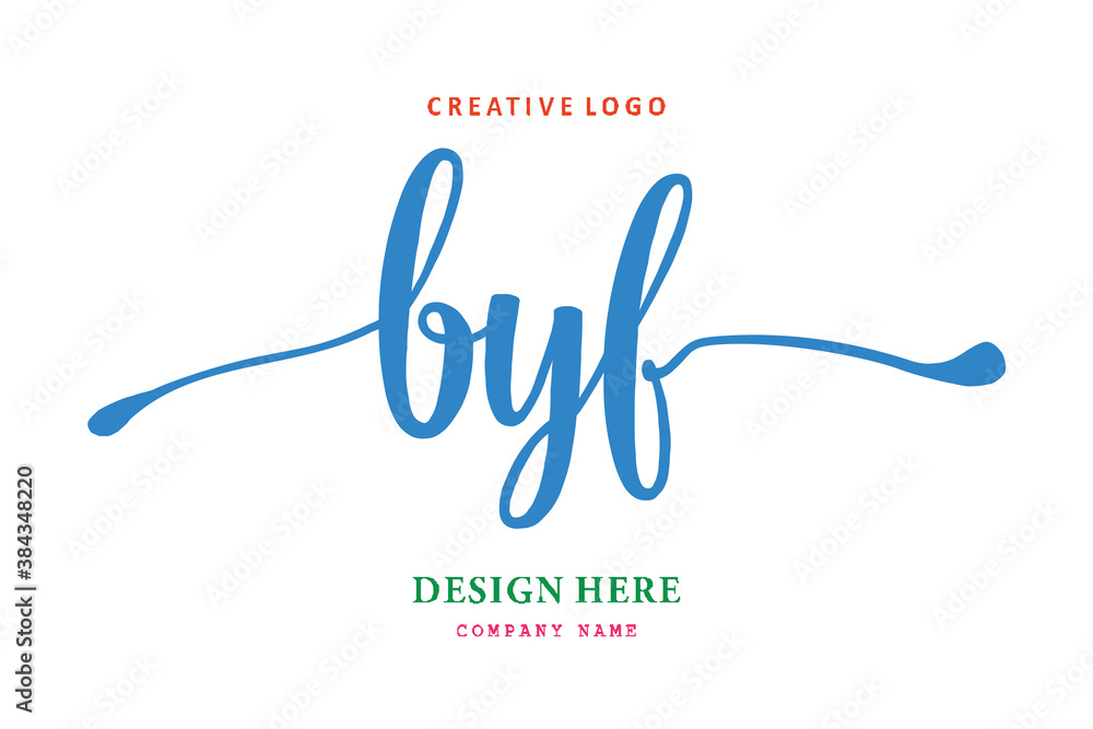 pharmacy logo composition of the letter BYF is simple, easy to understand, simple and authoritative pharmacy logo composition of the letter BYF is simple, easy to understand, simple and authoritative