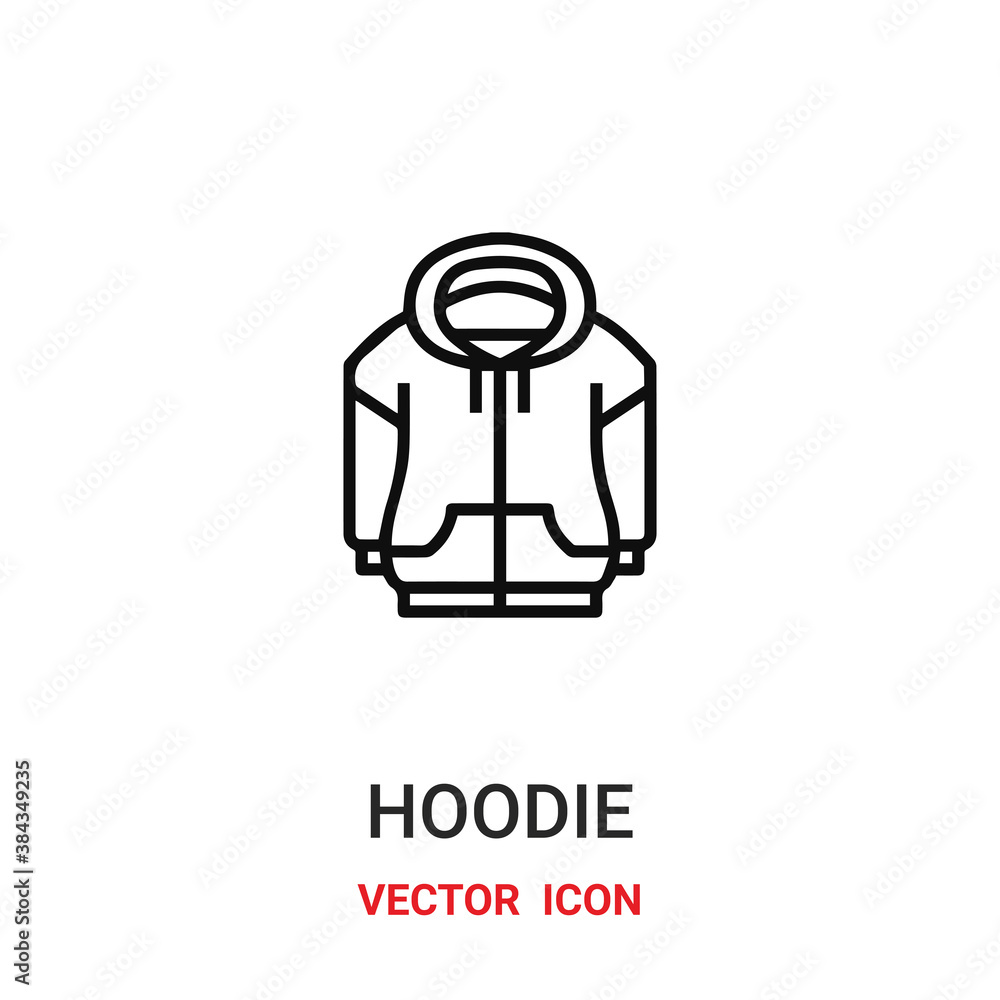 hoodie icon vector symbol. hoodie symbol icon vector for your design. Modern outline icon for your website and mobile app design. hoodie icon vector symbol. hoodie symbol icon vector for your design. Modern outline icon for your website and mobile app design.