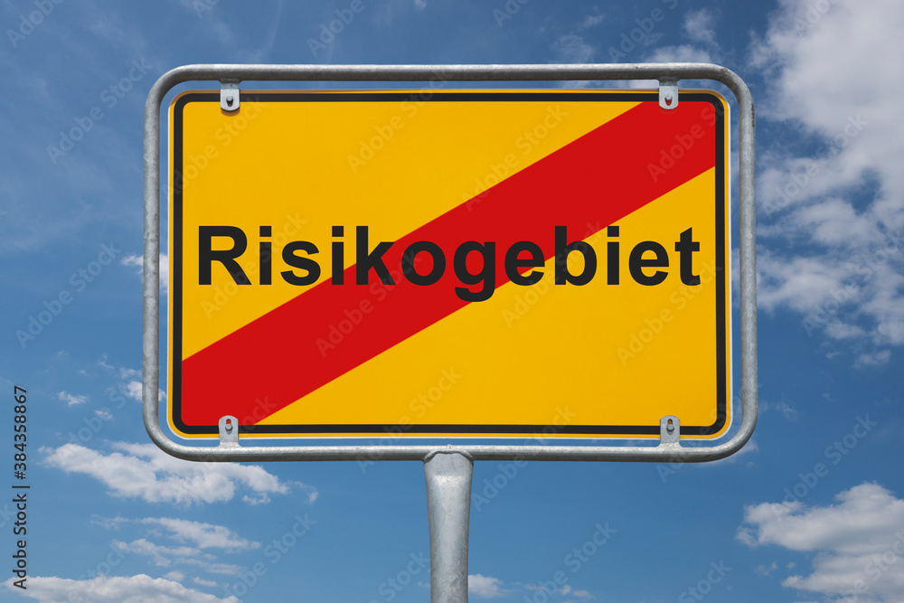 Ortstafel Ende des Risikogebiet Ortstafel Ende des Risikogebiet