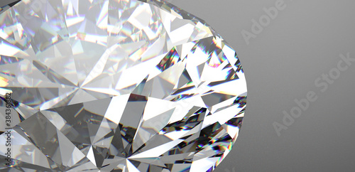 Diamond's abstract background