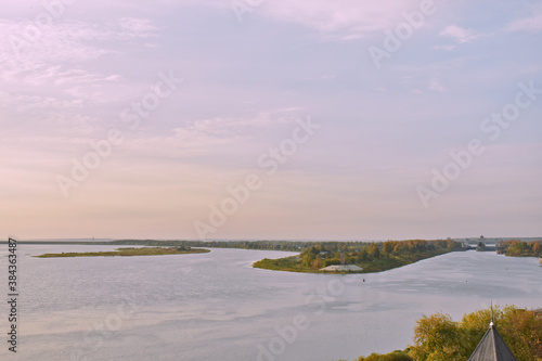 sunset on the River Volga © Igor
