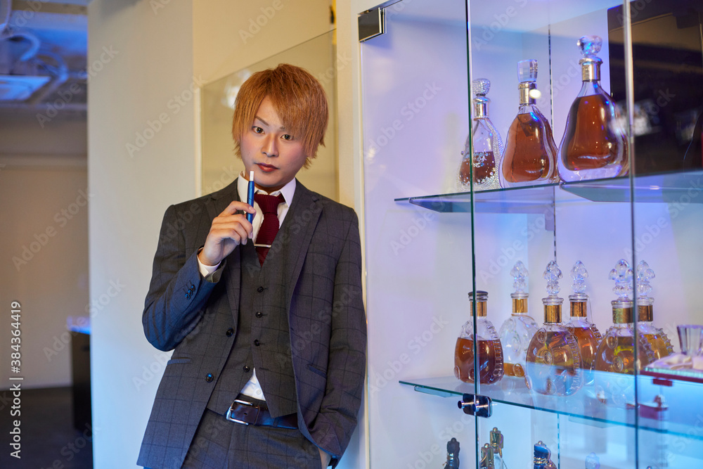 とてもかっこいい若い日本人ホスト Stock Photo Adobe Stock とてもかっこいい若い日本人ホスト Stock Photo Adobe Stock