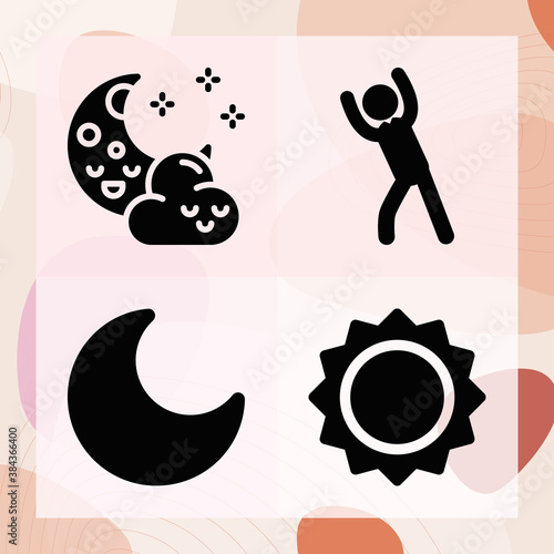 Simple set of expose related filled icons