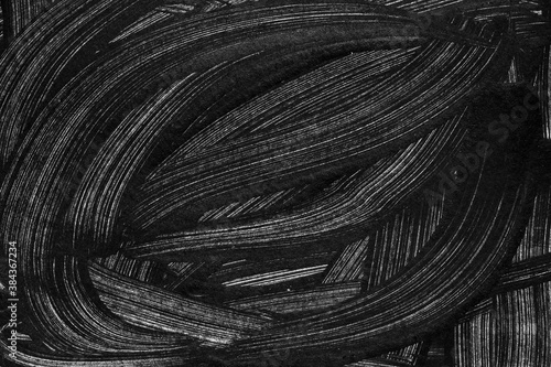 Photos Black brush strokes