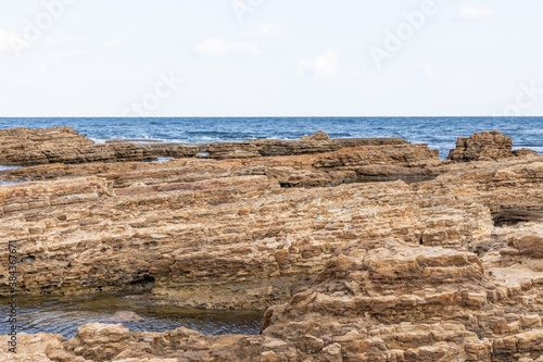 Seaside rocks on Okunoto zekkei road