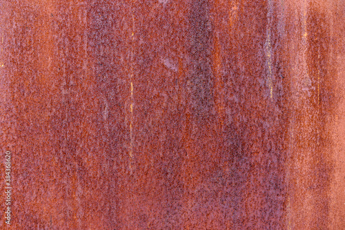 Old, grunge corroded metal surface with brown rust patterns. High quality texture and background for your projects and creative work