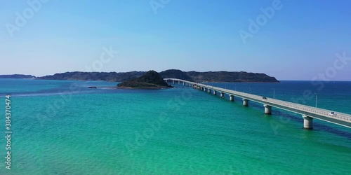 角島と青い海 2K
