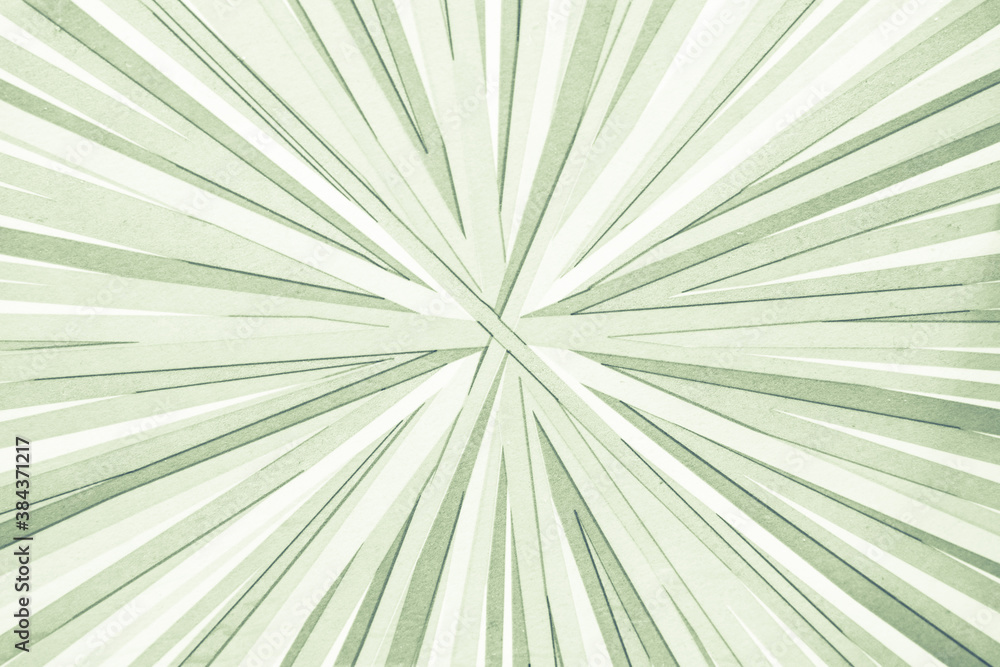 Obraz premium Olive green converging lines - stripes - converging lines background