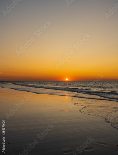 Sonnenuntergang aus Sylt