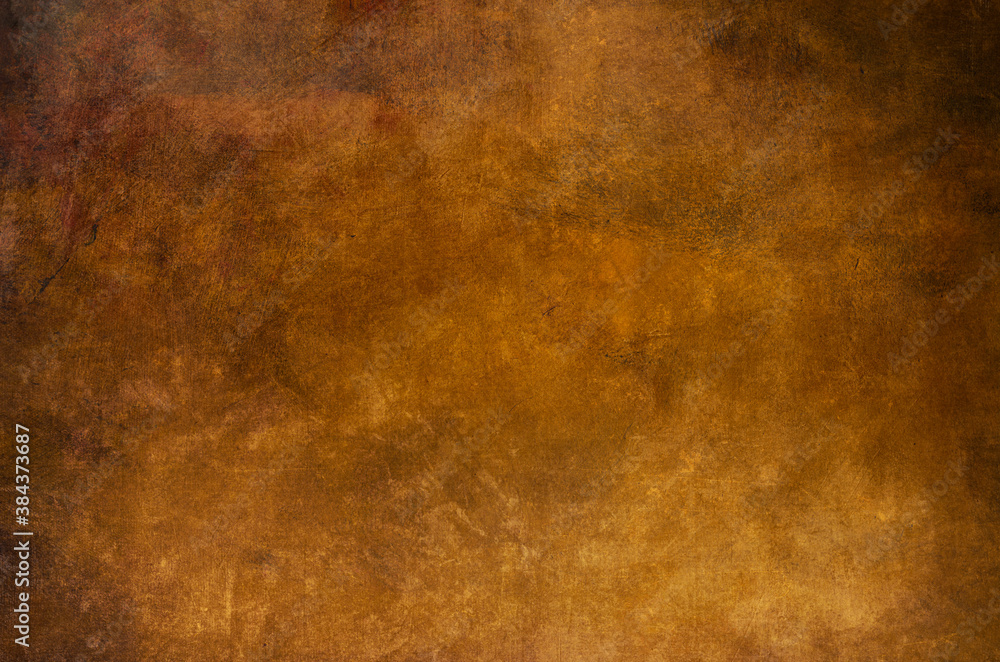 Golden grungy background