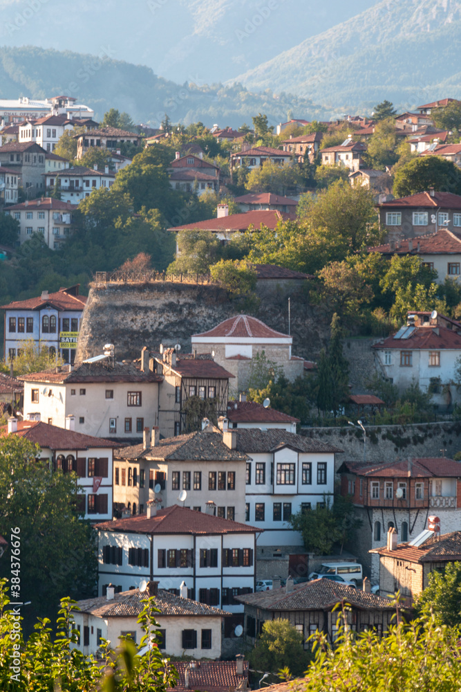 Traditional ottoman houses in Safranbolu, Turkey