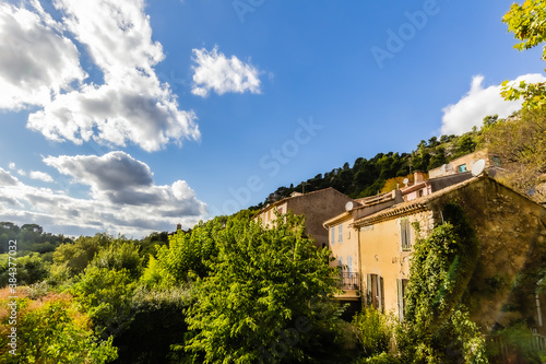the village of Vauvenargues, in Provence