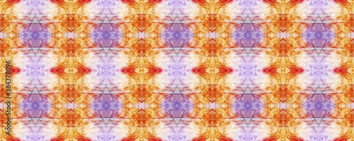 Tie Dye Texture. Asian Backdrop.  Rainbow Natural Ethnic Illustration. Pastel Violet, Blue and White Textile Print. Seamless Tie Dye Texture.