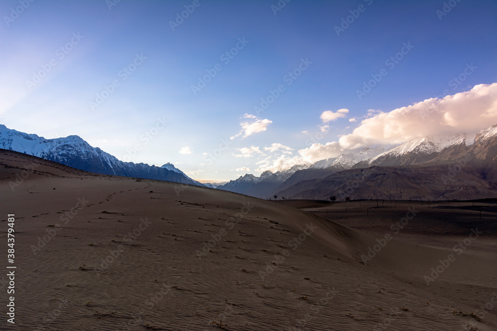katpana cold desert in skardu northern areas of gilgit baltistan ...