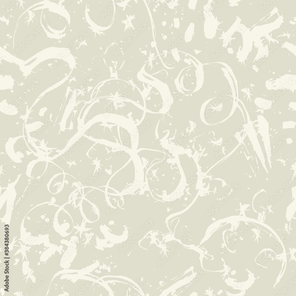 Christmas and new year abstract seamless pattern with light gray and white ribbons