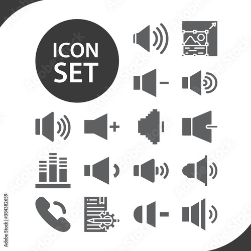 Simple set of edited related filled icons.