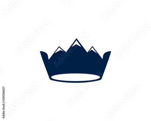 mountain crown illustrations