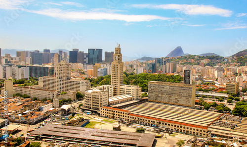 Obraz na plátně Centro do Rio de Janeiro - Brasil