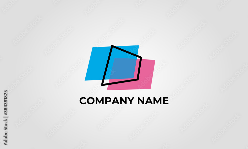 Abstract Letter D Modern Logo template Abstract Letter D Modern Logo template