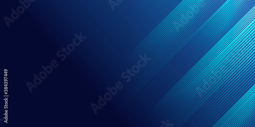 Modern blue abstract geometric technological background. Template brochure and layout design 