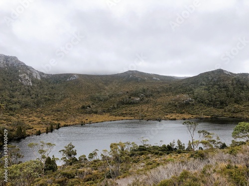 the lake in Cradle Mountain