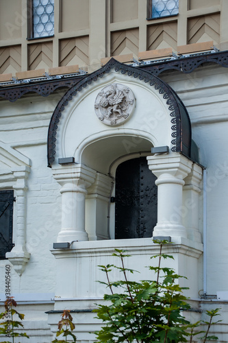 On the ancient street Varvarka  whose name comes from the Church of St. Barbara  many monuments of ancient Moscow architecture have been preserved.  