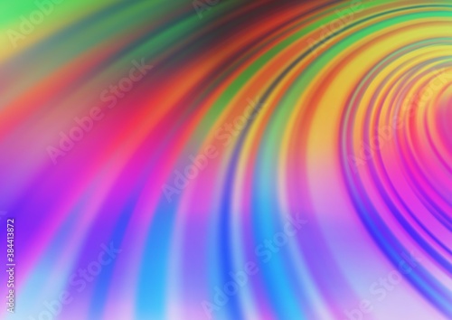 Light Multicolor, Rainbow vector abstract background.