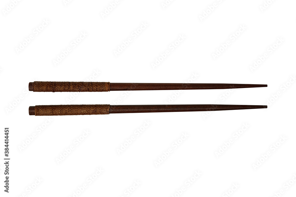 Chopsticks and isolated on white background Chopsticks and isolated on white background