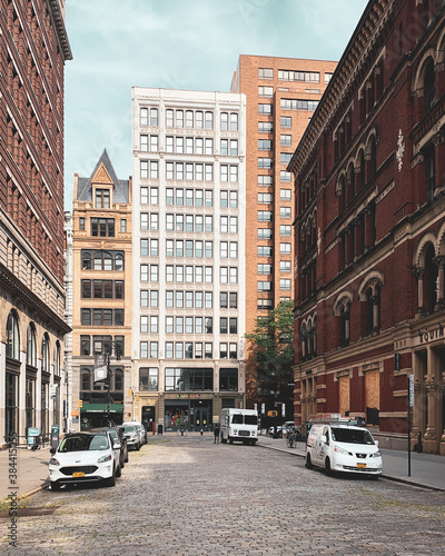 Canvas Print Bond Street, in Noho, Manhattan, New York City