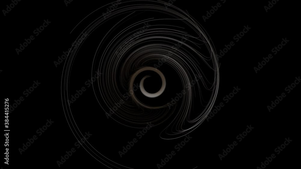 Spirals formed by fine curves Spirals formed by fine curves