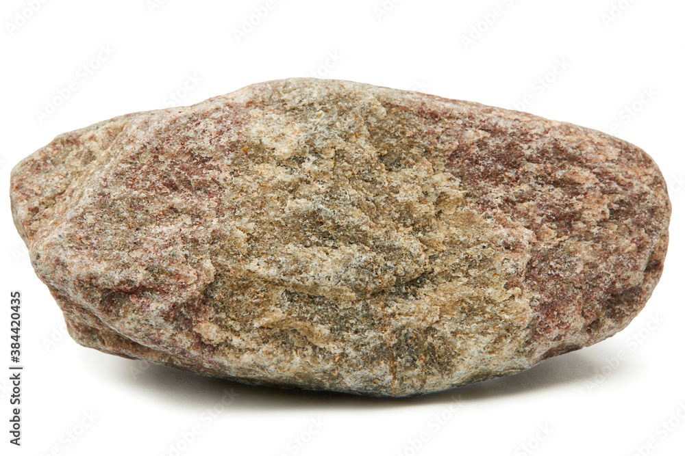 Large rock stone isolated on a white background. Large rock stone isolated on a white background.