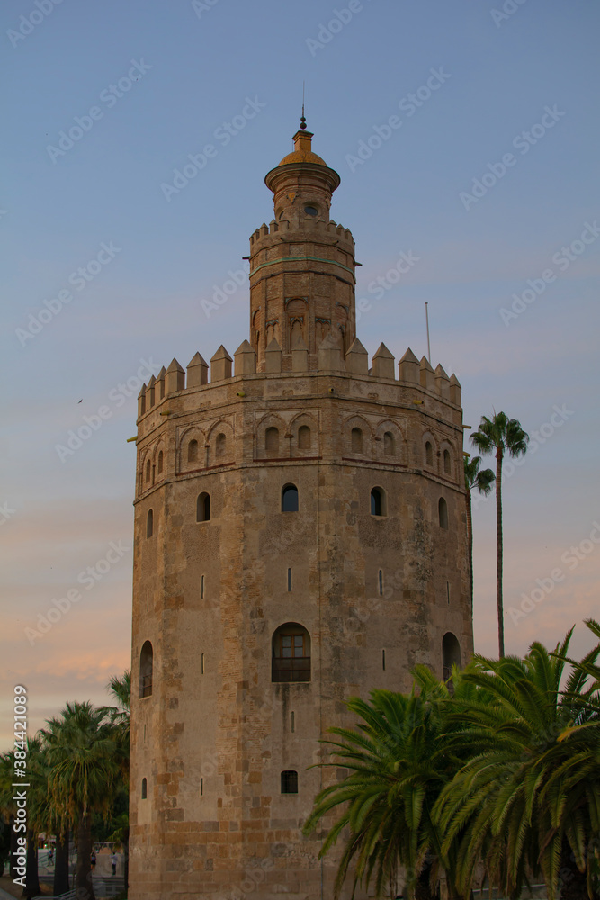 Torre del Oro, Sevilla, Andalucía, España