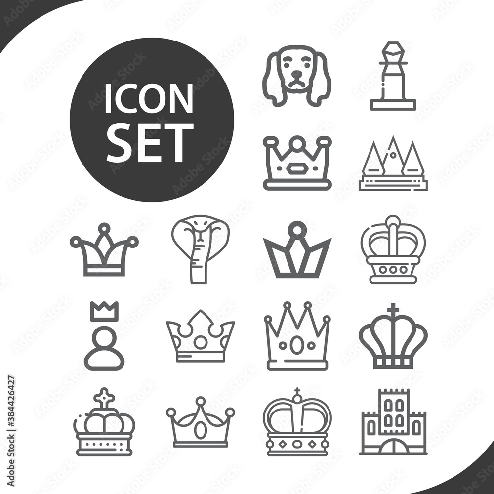 Simple set of big businessman related lineal icons. Simple set of big businessman related lineal icons.